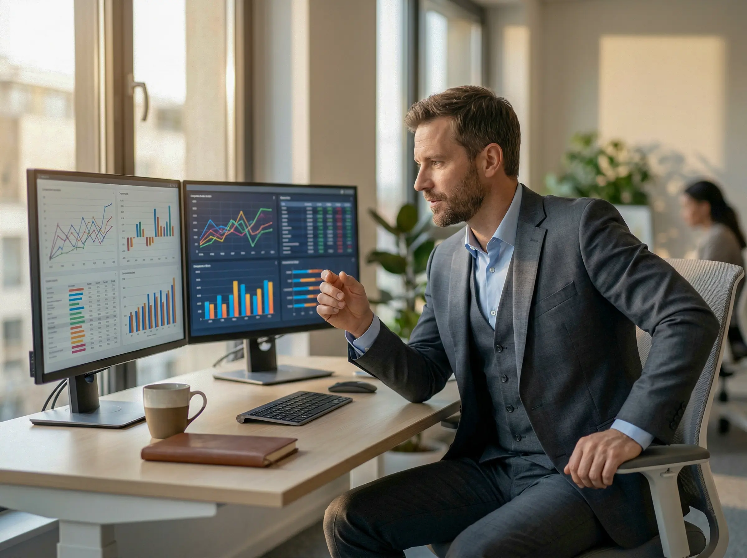 Speedstream advisor reviewing carrier options and telecom data on behalf of a business client